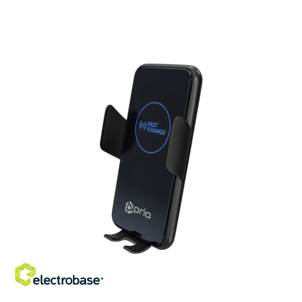 Prio Fast Charge Wireless Car Charger 15W image 1