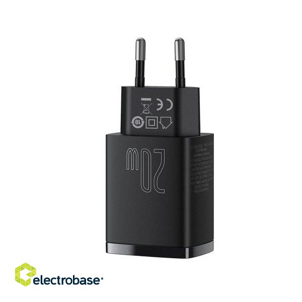 Baseus CCXJ-B01 Tīkla Lādētājs USB-C 20W image 5