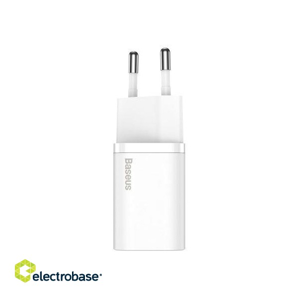 Baseus Super Si Quick Charger 25W with USB-C and Cable USB-C 1m image 1