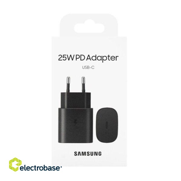 Samsung EP-TA800NBEGEU PD Power Adapter USB-C 25W image 1