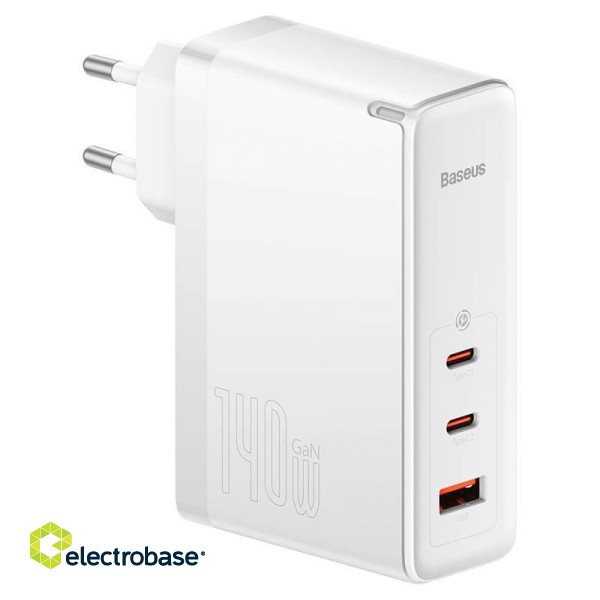Baseus GaN5 Pro Wall charger 2xUSB-C / USB / 140W image 1