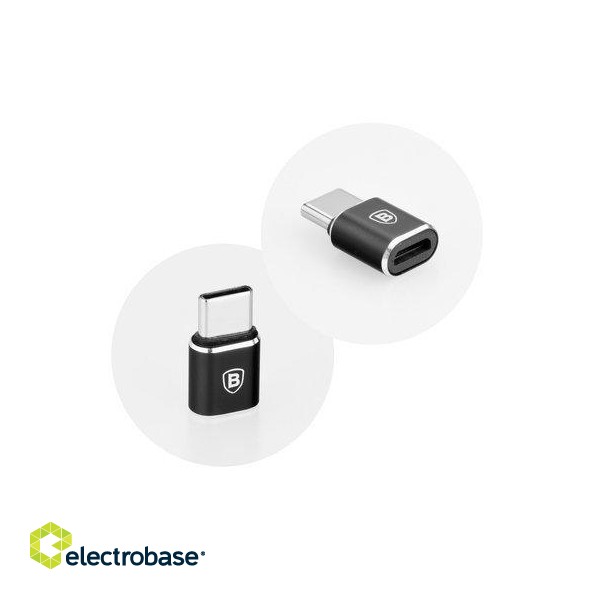 Baseus Mini Universāls Adapteris Micro USB uz Type-C USB Savienojums