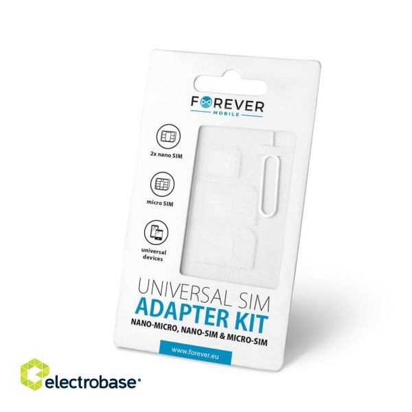 Forever  SIM Card Adapter Kit + Needle