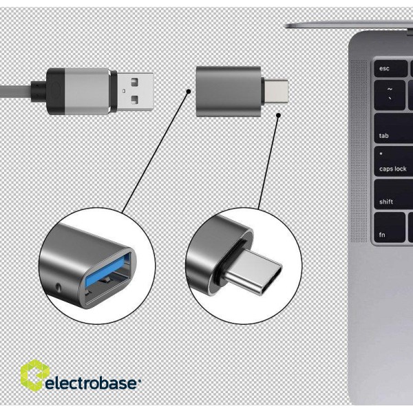 Swissten OTG Adapteris USB-C to USB 3.0 Savienojums image 5