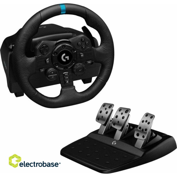 Logitech G923 Racing Wheel and Pedals for PlayStation image 2