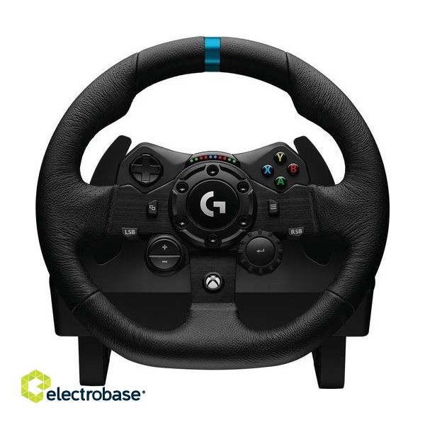Logitech G923 Racing Spēļu stūre un pedāļi priekš Xbox image 3