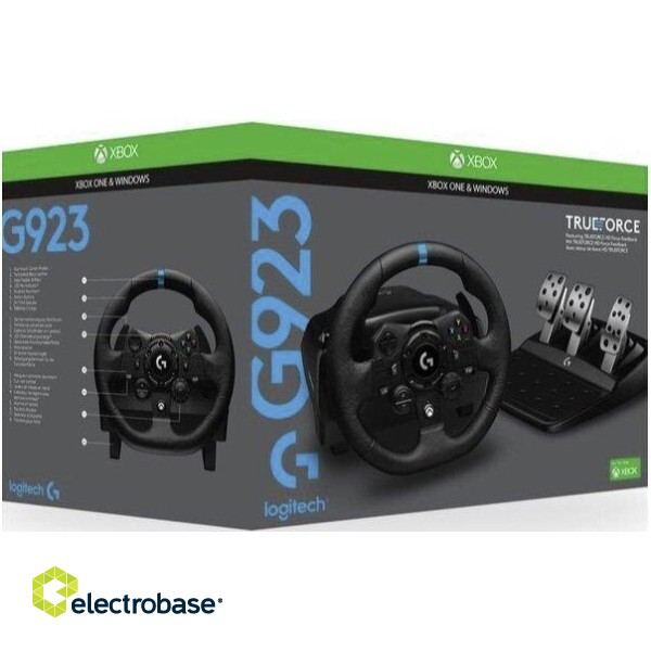 Logitech G923 Racing Wheel and Pedals for Xbox paveikslėlis 5