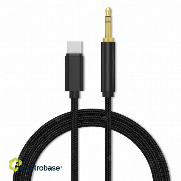 Mocco Premium AUX Cable USB-C -> 3.5 mm 1m