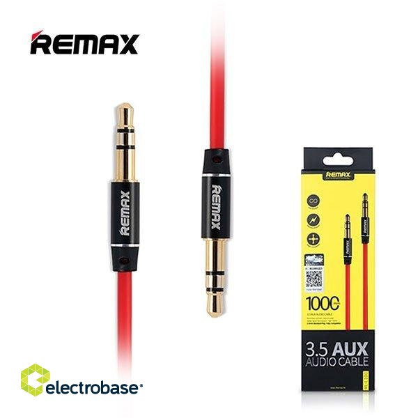Remax RL-L100 AUX vads 3.5 mm -> 3.5 mm 1m image 3