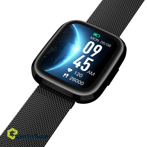 Garett Smartwatch Garett GRC STYLE Black steel IPS / Bluetooth / IP68 / SMS image 2