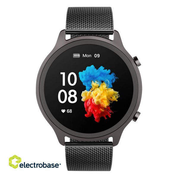 Garett Smartwatch Garett Veronica Black Steel IPS / Bluetooth / IP67 / GPS / SMS image 1