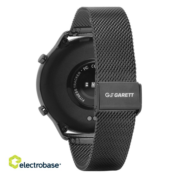 Garett Smartwatch Garett Veronica Black Steel IPS / Bluetooth / IP67 / GPS / SMS image 4