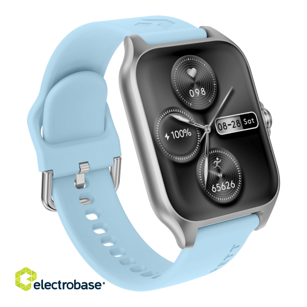 Garett Smartwatch GRC Activity 2 Silver matt / AMOLED / 100 sports modes / SOS function / Bluetooth image 4