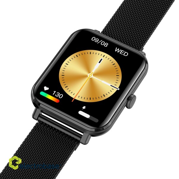 Garett Smartwatch GRC CLASSIC Black Steel IPS / Bluetooth / IP68 / SMS image 4