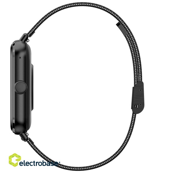 Garett Smartwatch GRC CLASSIC Black Steel Умные часы IPS / Bluetooth / IP68 / SMS фото 5