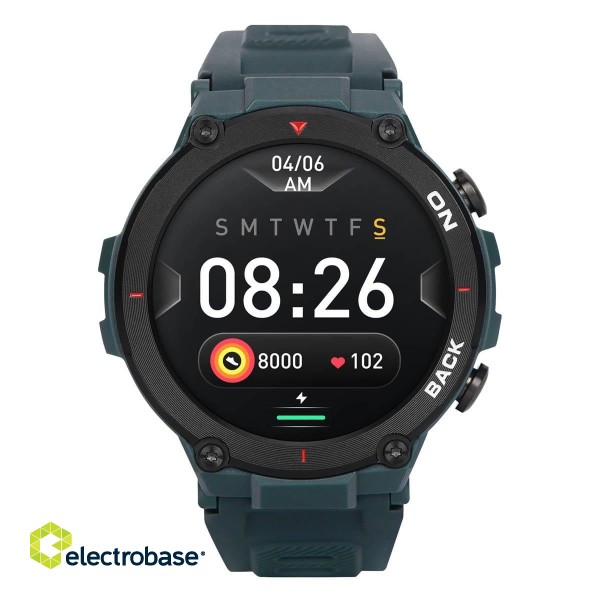 Garett Smartwatch GRS Vīriešu viedpulkstenis IPS / Bluetooth / IP68 / GPS / SMS image 2