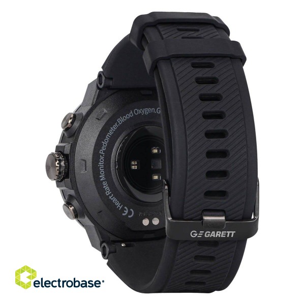 Garett Smartwatch GRS Pro Vīriešu viedpulkstenis IPS / Bluetooth / IP68 / GPS / SMS image 5