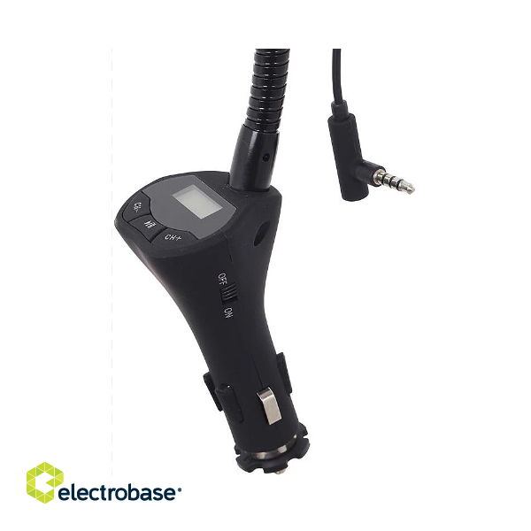 Gembird TA-CHU3 FM Transmitter With Smartphone Holder and Charger image 3