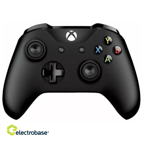 Microsoft Xbox Wireless Controller Carbon Black Spēļu kontrolieris / melns (QAT-00002) image 1