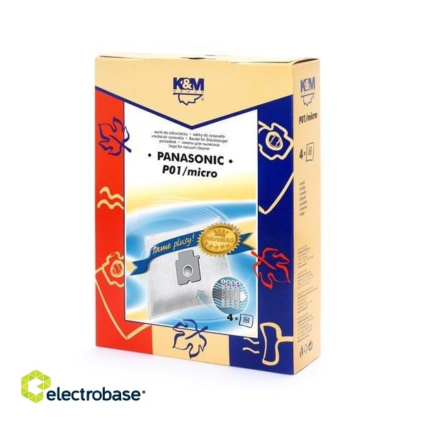 K&M Vacuum cleaner bag PANASONIC C-2E (4pcs)