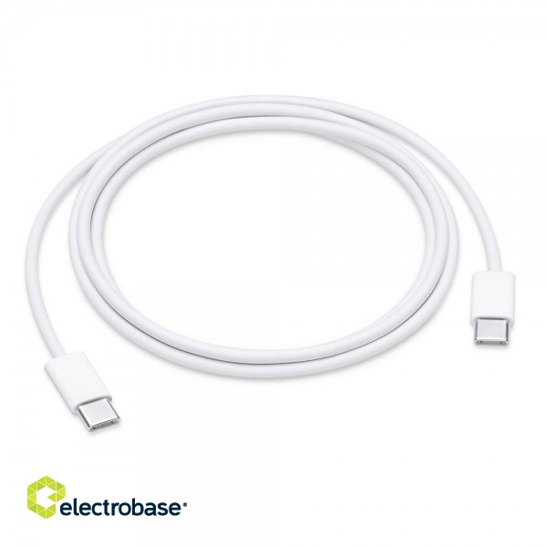 Mocco USB-C to USB-C Data and Charger Cable 1m White