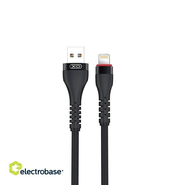 XO NB213 Lightning USB data and charging cable 1m paveikslėlis 1