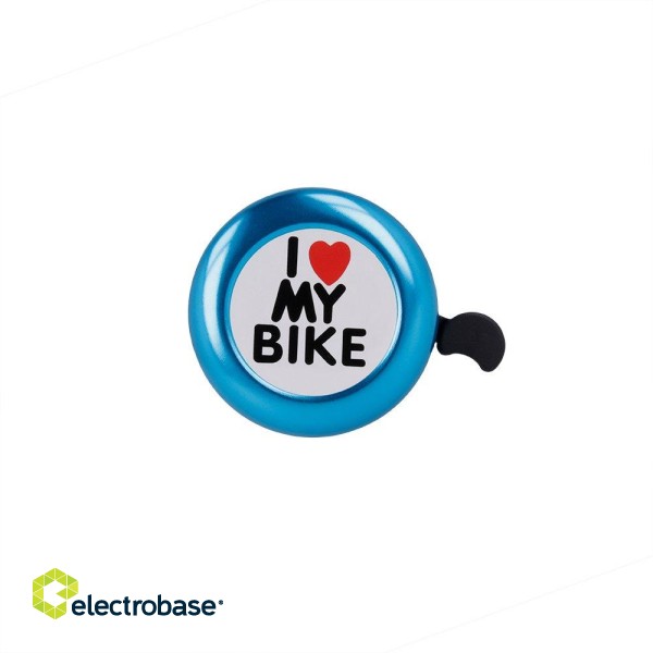 RoGer I love my bike Bicycle Bell image 1