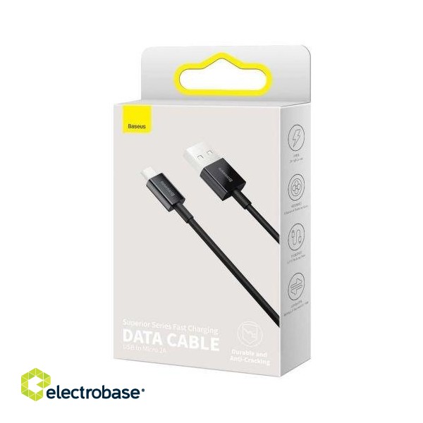 Baseus Superior Cable 2A / 1m / Micro USB image 1