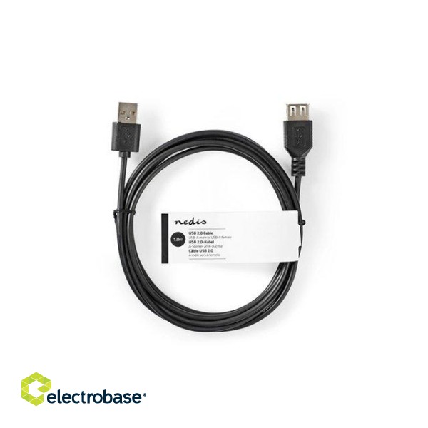 Nedis CCGT60010BK10 Cable USB 2.0 1m image 1