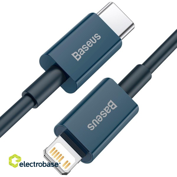 Baseus CATLYS-C03 Superior Series PD USB-C - Lightning 20W Datu un uzlādes Kabelis 2m image 3