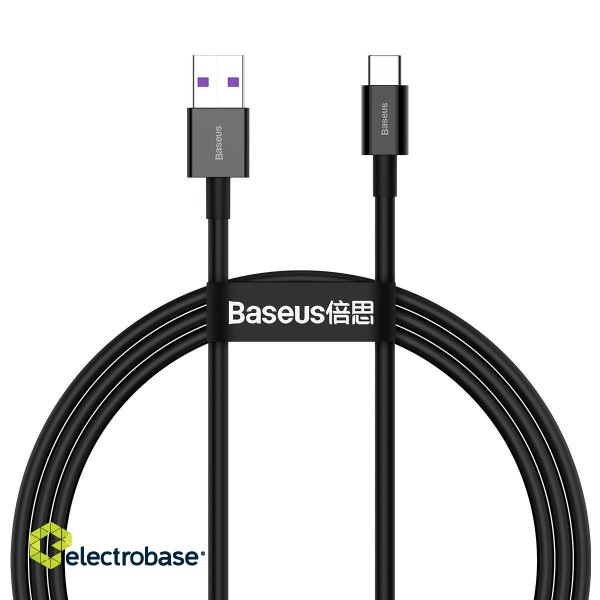Baseus Superior Series Kabelis USB / USB-C /  66W / 1m image 1