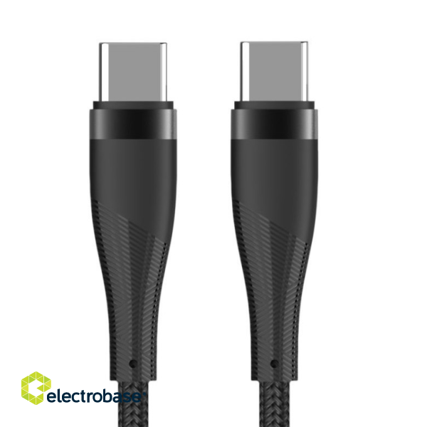 Maxlife MXUC-08 Cable USB-C / USB-C /  1m / 60W