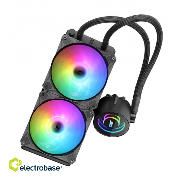 Darkflash DX240 PC Ūdens Dzesētājs RGB image 2