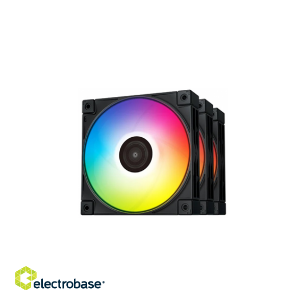 Deepcool FC120 – 3 in 1 (RGB LED lights) Case fan image 1