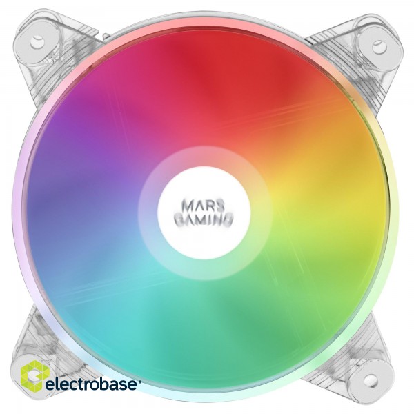 Mars Gaming MFD RGB 12cm datora dzesētājs image 1