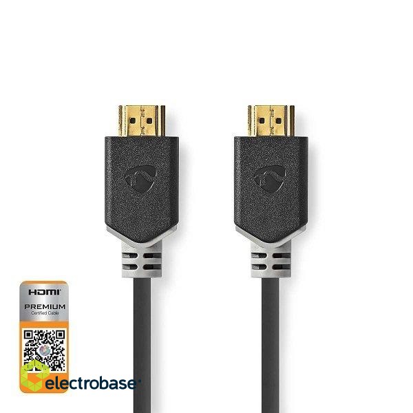 Nedis CVBW34050AT50 HDMI™ Cable with Ethernet / 5.00 m paveikslėlis 1