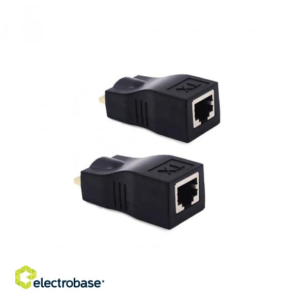 RoGer HDMI 2.0 Extender RJ45 / cat5e/6 / 30m / 4K image 2