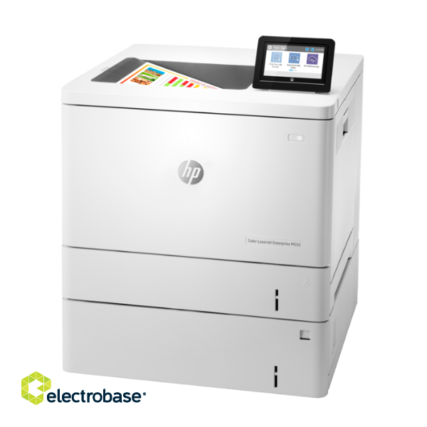 HP Color LaserJet Enterprise M555x Laser Printer image 2