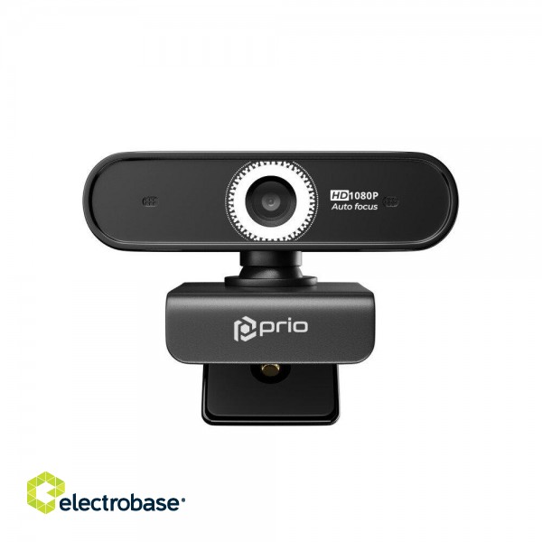 Prio PPA-1101 Full HD Web Camera with Microphone / Auto Focus paveikslėlis 1