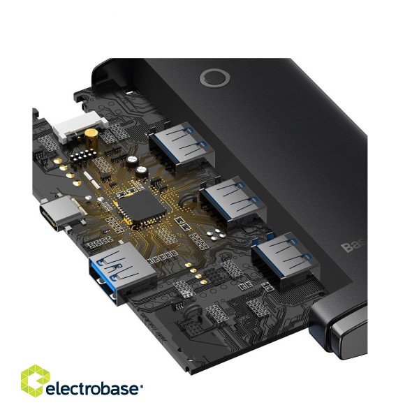 Baseus Hubs Lite USB-C to 4x USB 3.0 / 2m image 3