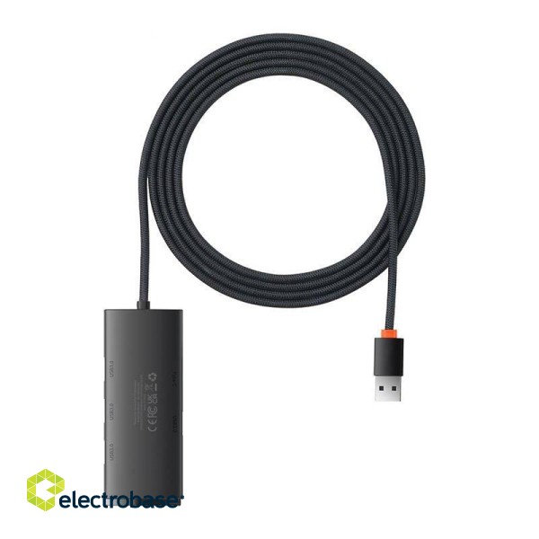 Baseus Lite Cерии Hub 4in1 USB с 4 портами USB 3.0 Cable 2м фото 2