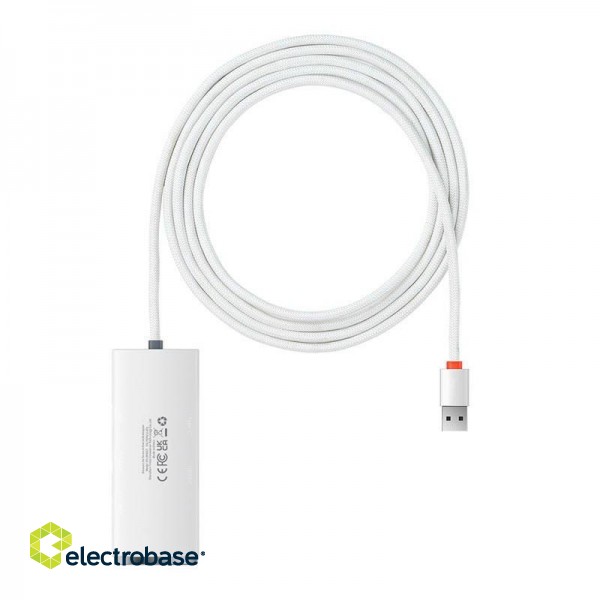 Baseus Lite Series USB Hub 4in1 USB 3.0 2m image 1