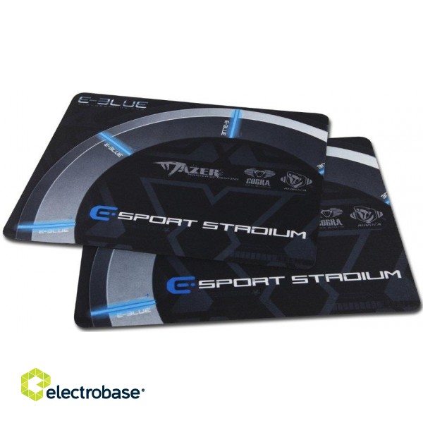 E-Blue Arena (260x210) Gaming Mouse Pad Black / Blue image 2