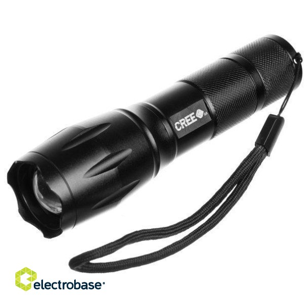 RoGer LED Flashlight Black paveikslėlis 6