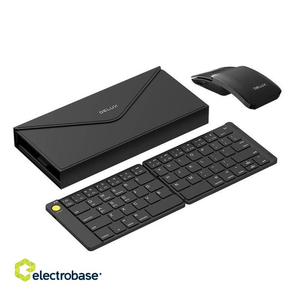 Delux KF10 + MF10PR Wireless Keyboard  and Mouse image 1