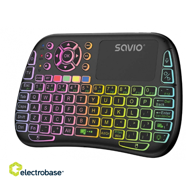 Savio SAVMKW-04 Wireless Keyboard paveikslėlis 2