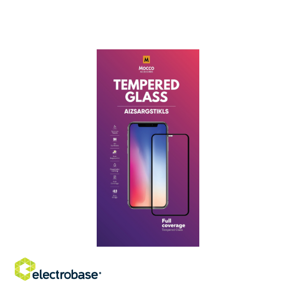 Mocco Full Face / Full Glue Tempered Glass Aizsargstikls Pilnam Ekrānam Samsung Galaxy A05S