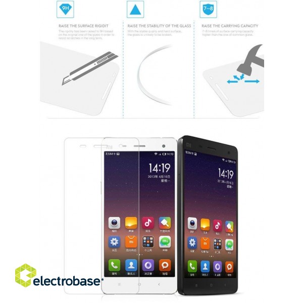 Mocco Tempered Glass Screen Protector ZTE Blade V8 image 2