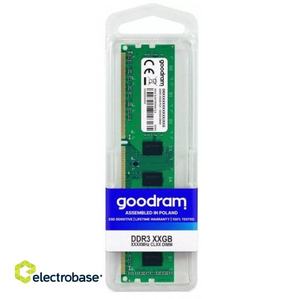 Goodram GR1333D364L9S/4G DDR3 RAM Operatīvā atmiņa 4GB