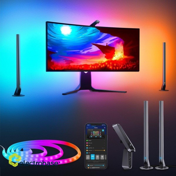 Govee H604A Dreamview G1 Pro RGBIC Monitor Lightning Bluetooth / Wi-Fi / 24"-32" фото 4